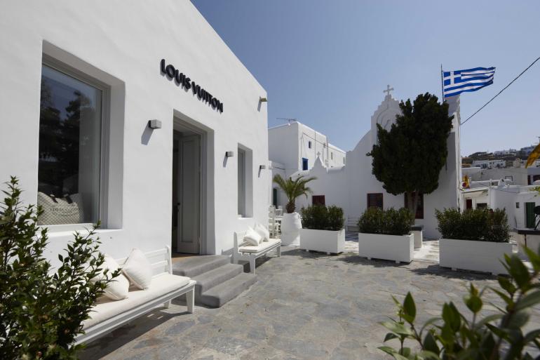 📍 Louis Vuitton, Mykonos, Greece 🇬🇷 🤍 #louisvuitton #mykonos #gre